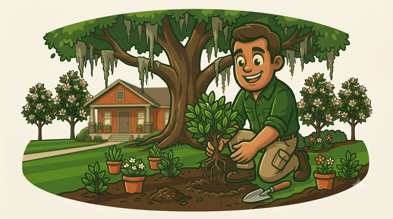 Plantation service for new garden beds in Johns Island SC